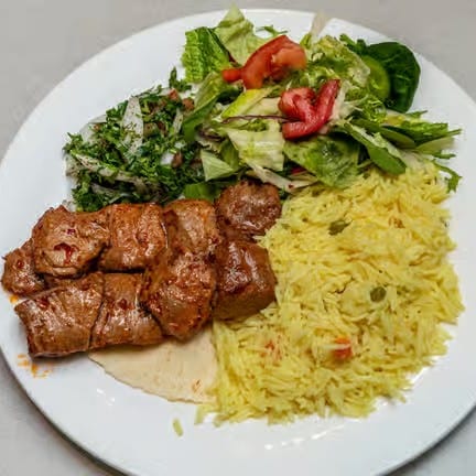 Beef Kabob.
