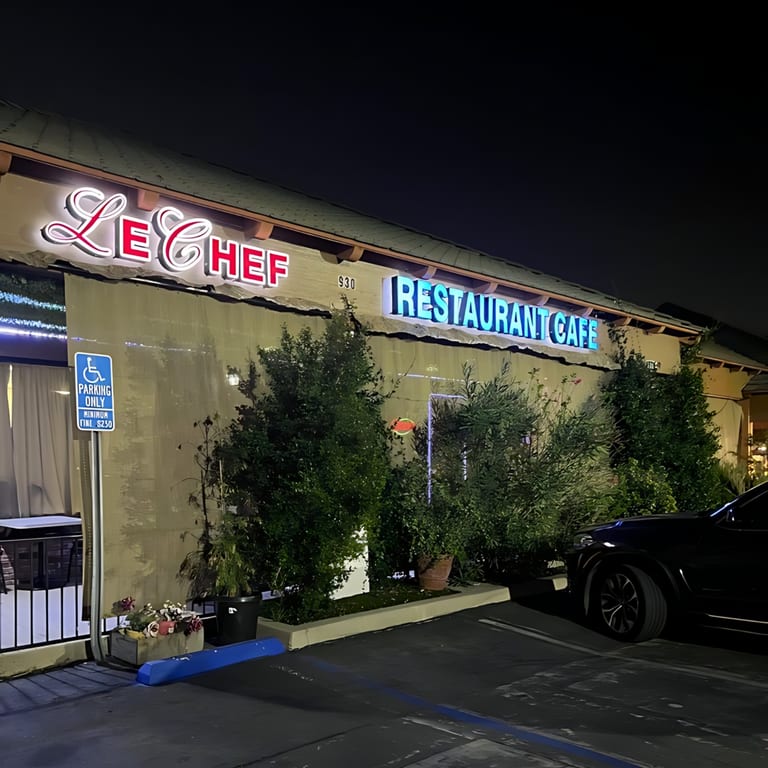 Welcome to Le Chef Mediterranean