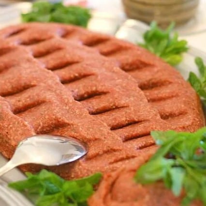 Kibbeh Nayeh.