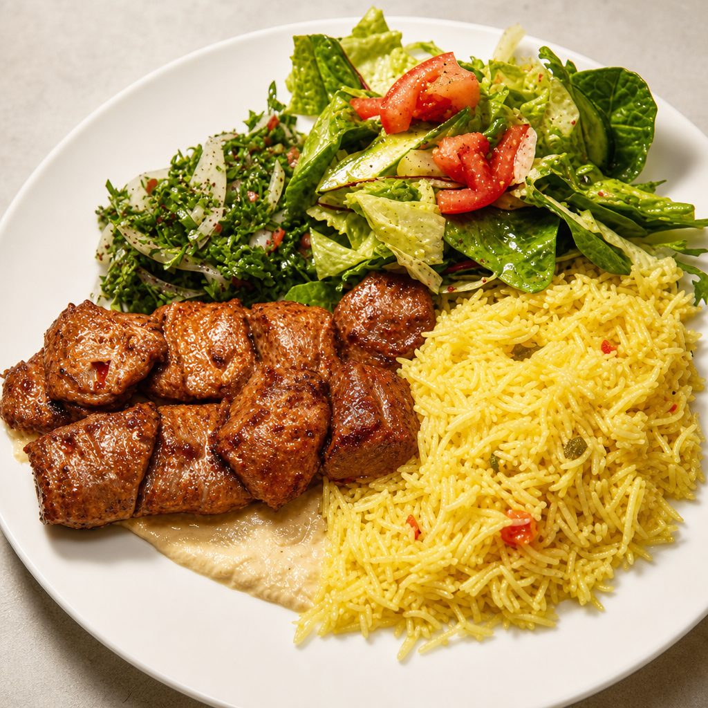 Beef Kabob.
